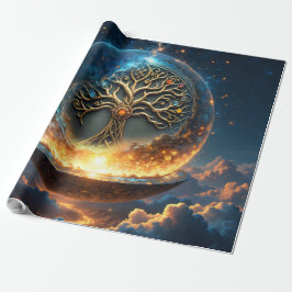 Sphere of Life – The Golden World Tree.  Presentpapper