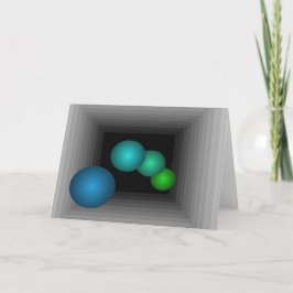 Spheres för oändlighet för illusion för färgroligt kort