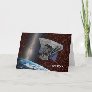 SPHEREx Galaxy Hunter-rymdfarkoster Kort