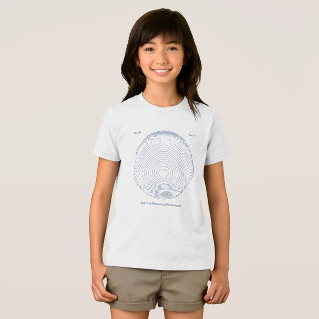 Spherical Harmonic of the third order T Shirt (Framsida Full)