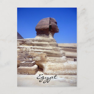 sphinx ansikte vykort