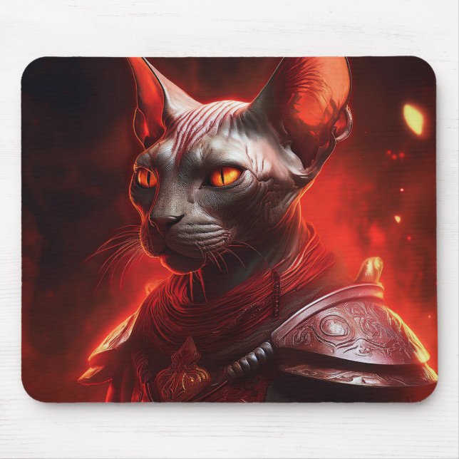 Sphinx Cat Warrior From Another Galaxy Musmatta (Framsidan)