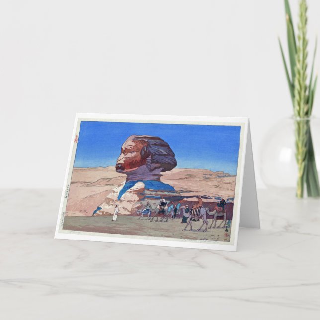 Sphinx (Daytime), Hiroshi Yoshida Kort (Framsida)