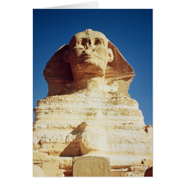 Sphinx från Kung Hälsningskort (Framsidan)