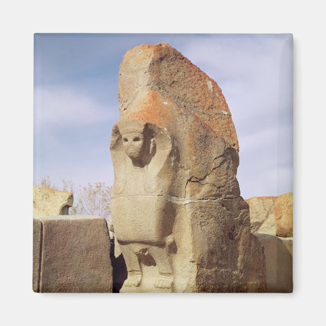 Sphinx grind, 1450-1200 BC Magnet (Framsidan)