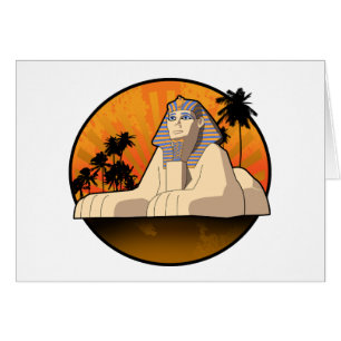 Sphinx Hälsningskort