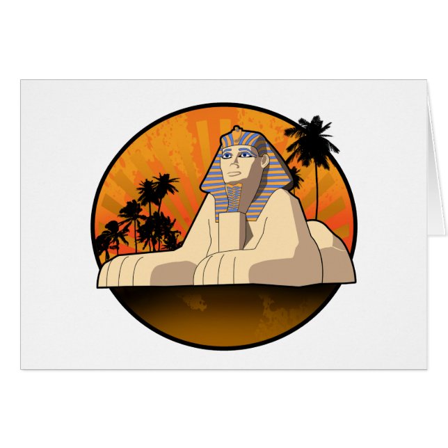 Sphinx Hälsningskort (Framsidan Horizontal)