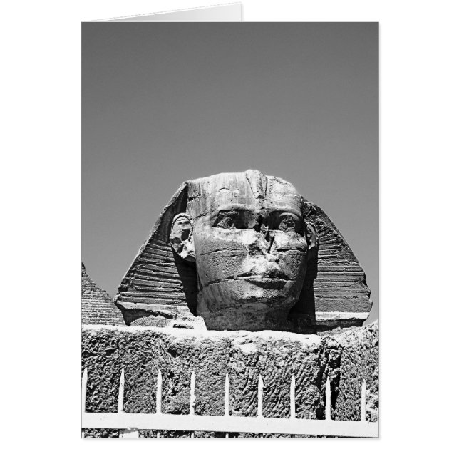 Sphinx Hälsningskort (Framsidan)