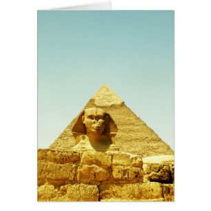 Sphinx Hälsningskort