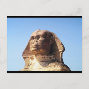 Sphinx Head Vykort