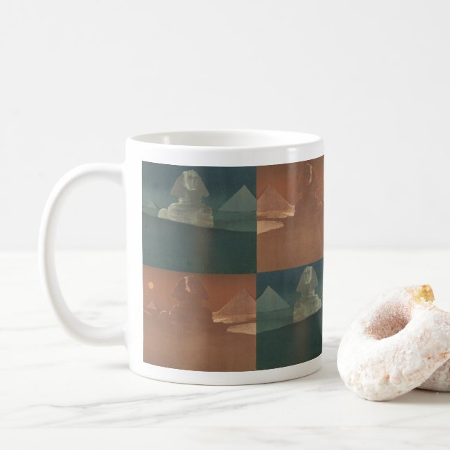 Sphinx mugg (Med munk)