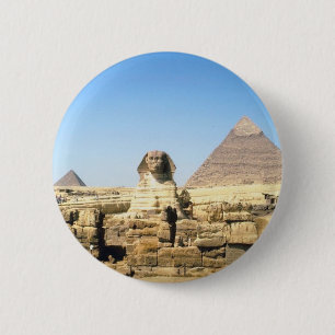 Sphinx och pyramid knapp