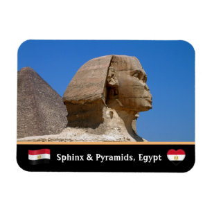 Sphinx, Pyramider, Kairo & Ancient Egypten /UNESCO Magnet