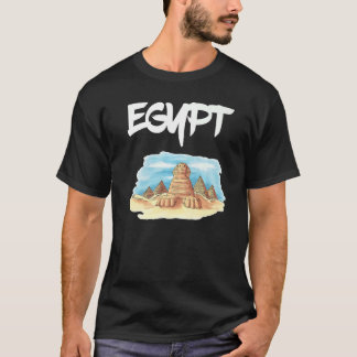 Sphinx Pyramids Ancient Egypten Egyptian Egyptolog T Shirt