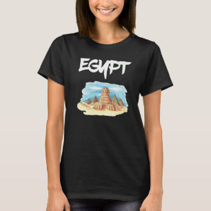 Sphinx Pyramids Ancient Egypten Egyptian Egyptolog T Shirt