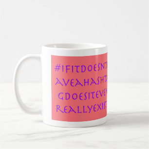 Sphinx Riddle Hashtag Mugg