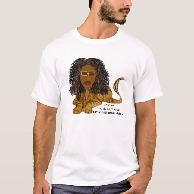 Sphinxchoklad Tee Shirt (Framsida)