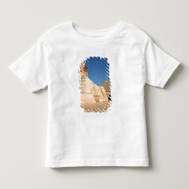 Sphinxen och pyramiden av Khafre, Giza Tee Shirt (Framsida)