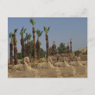 Sphinxes-affären - vykort för antika Egyptener