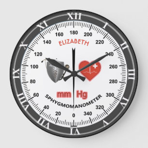 Sphygmomanometer för blodtrycksövervakare för Dokt Stor Klocka