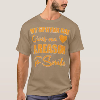 Sphyn Cat Smile T Shirt