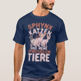 Sphyn-katter är min andlig-kattflicka t shirt