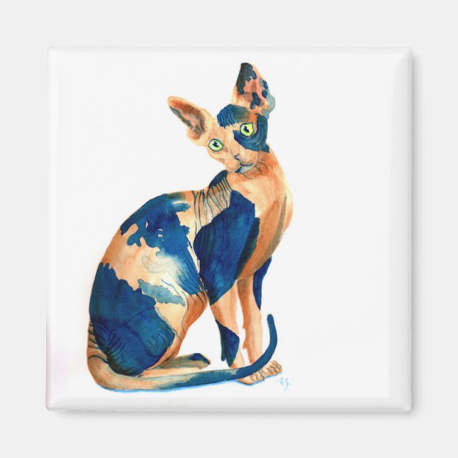 Sphynx Cat 6 Magnet (Framsidan)