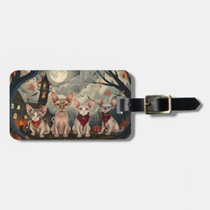 Sphynx Cat Halloween Spooky Bagagebricka
