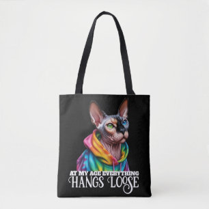 Sphynx Cat hängloose Birthday Tygkasse