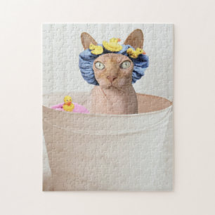 SPHYNX CAT JIGSAW PUZZZZE PUSSEL