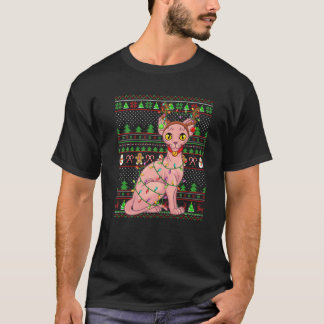Sphynx Cat Lover-familjen som matchar Ugly Sphynx  T Shirt