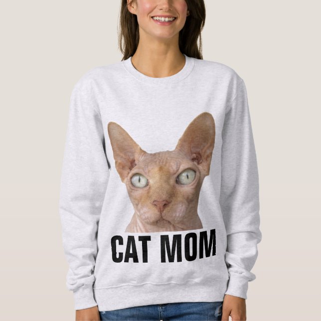 SPHYNX CAT MAMMA DAM T-Shirts (Framsida)