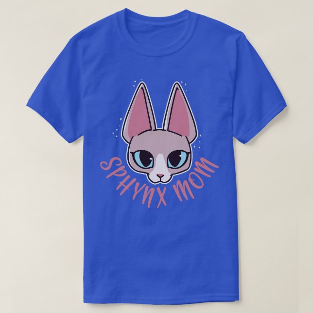 Sphynx Cat Mamma T Shirt (Design framsida)