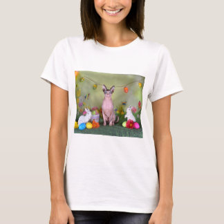 Sphynx Cat Påsk T Shirt