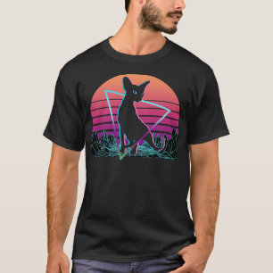 Sphynx Cat Retro Premium T-Shirt