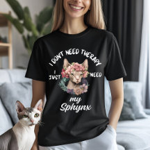 Sphynx Cat Therapy Humor