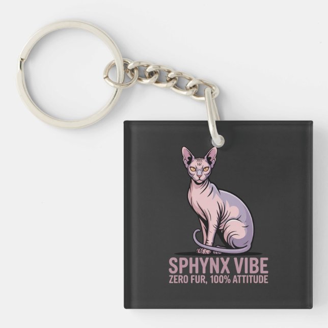 Sphynx Cat Vibe Under Sunlight Art (Framsidan)
