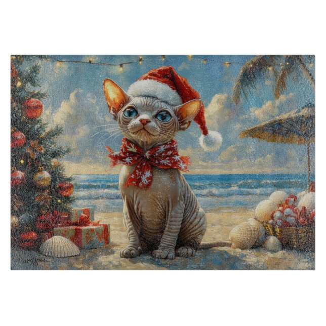 Sphynx Cat-Vintagen - Beach (Framsidan)