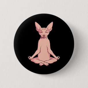 Sphynx Cat Yoga Meditation Breeder Hairless Pet Lo Knapp