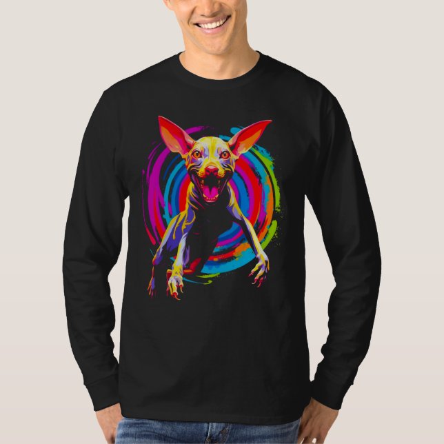 Sphynx Hairless Cat Design T Shirt (Framsida)