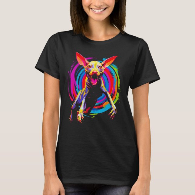 Sphynx Hairless Cat Design T Shirt (Framsida)