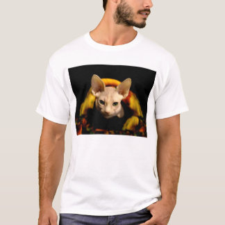 Sphynx hårlös kattt-skjorta t-shirt