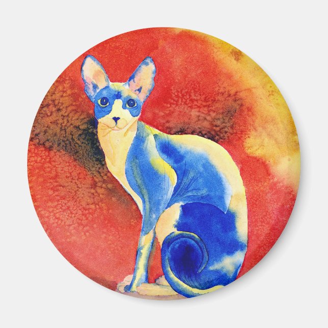 Sphynx Kat #1 Magnet (Framsidan)