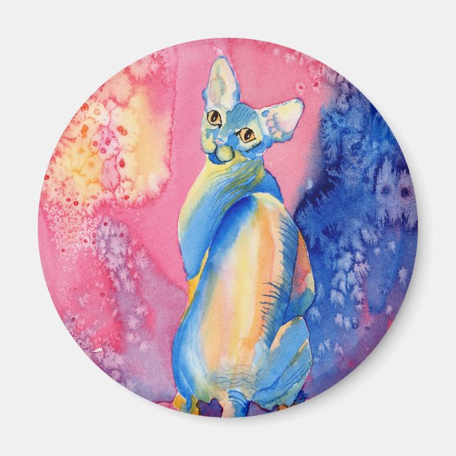 Sphynx Kat #2 Magnet (Framsidan)