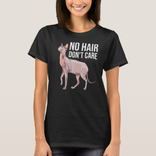 Sphynx Kat För manar kvinnor Hairless Cat Pet T Shirt