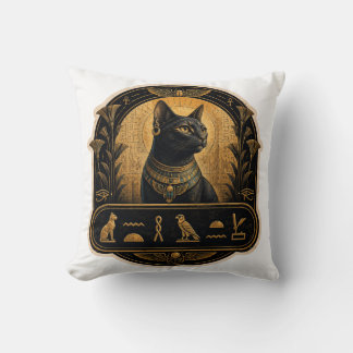 Sphynx Katt Kuddde Forntida Egyptisk Dekoration Kudde