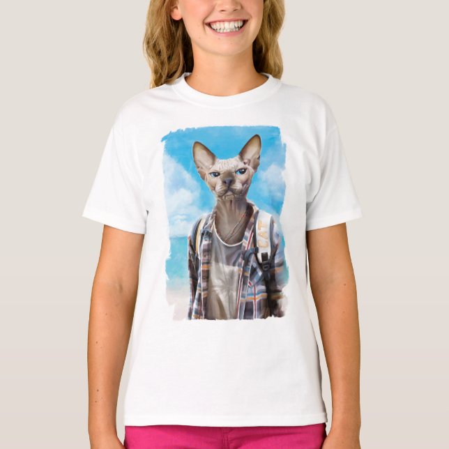 Sphynx-katten. Tee (Framsida)