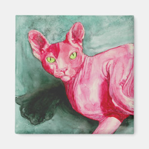 Sphynx kattmagnet magnet