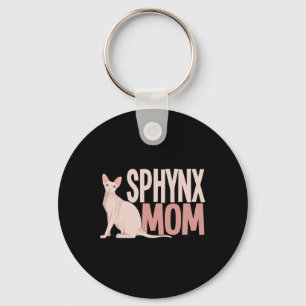 Sphynx Mamma Cat Sphinx Hairless Cat Owner Nyckelring