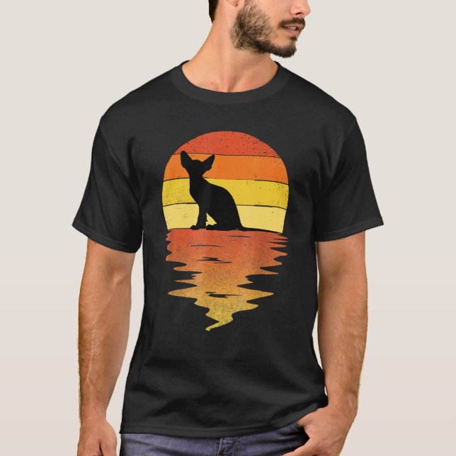 Sphynx Meme bingus Katt T Shirt (Framsida)